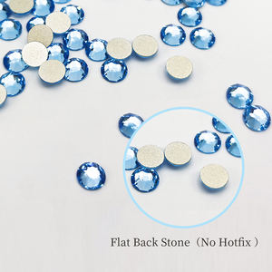 <span class=keywords><strong>Strass</strong></span> plat sans fixation à chaud Dura Foiling pour costume - Product Image 6