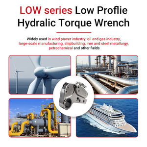 Chave de <span class=keywords><strong>Torque</strong></span> Hidráulica de Perfil Baixo e Eixo Vazado Série 2/4/8/14/18/30LOW de Alta Qualidade OEM para Espaços Reduzidos em Todas as Dimensões da Fábrica WREN - Product Image 5