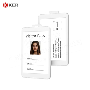 Badge électronique pour employés de magasin de détail, écran d'encre électronique NFC, sans batterie, en plastique, pour extérieur - Product Image 2