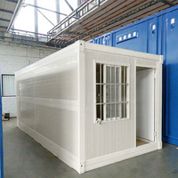 Conteneur pliable 20 pieds, boîte pliable mobile, panneau d'activités, maison, bâtiment temporaire, cabine, boîte d'emballage