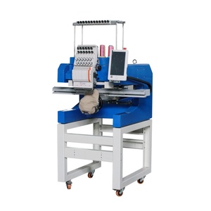 ZHIYU Nueva Máquina de Bordar Plana de Una Cabeza y 12 Agujas para Gorras y Camisetas, Automática, con Pantalla Táctil y Motor, para Uso Doméstico - Product Image 3