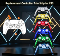 Bande décorative de remplacement pour manette PS5, accessoires de réparation pour la manette de jeu PlayStation 5