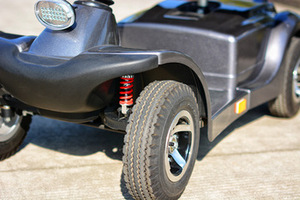 Fashion Design Double Seat Two People Electric <strong>Mobility</strong> <strong>Scooter</strong> with <strong>4</strong> <strong>Wheel</strong> - Product Image 4