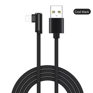 Durable 2.4A rápido de carga de línea de datos Original 90 grado Cable de tipo c - Product Image 1