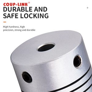 Linh hoạt khe khớp nối CNC động cơ hàm trục Coupler cho NEMA 17/23 động cơ bước/dẫn vít - Product Image 5