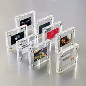 Cadre photo magnétique en acrylique transparent, cadre de bloc photo en acrylique - Product Image 1