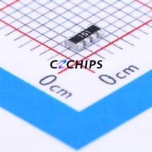 Réseau de résistances YC164-JR-07150RL 0603x4 ( Nombre de résistances : 4 ) ( Résistance : 150 Ohms Précision : 5% ) - Product Image 1