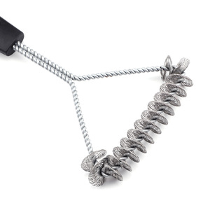 ชุดเครื่องมือย่างสแตนเลส 3 ชิ้น ตะหลิว คีม แปรง ชุดทำอาหารบาร์บีคิวกลางแจ้ง - Product Image 5