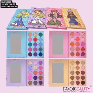 Favorbeauty Fábrica bratz menina 2023 Nova Chegada 18 cores Paleta de sombra de olho Longa Duração alta pigmento sombra sombra de ojos