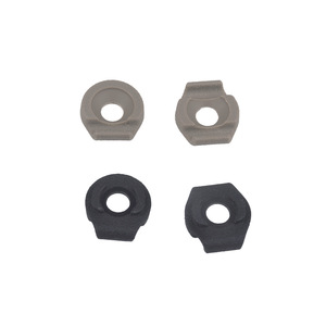 <b>Cable</b> Management Slots Nylon Tail Shaped MLOK M300 M600 Black Sand Color Polygon Bolt Inserting Type 6 Pack - Product Image 5