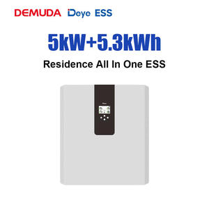 deye RW-F5.3-1H3 5kw 5.3kwh Générateur Solaire Tout-en-un 5000W UPS IP65 Station d'Énergie Onduleur Batterie Kit Complet pour Alimentation Domestique - Product Image 1