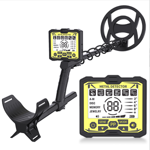 Kit de Inicio con Detector de Metales Industrial de Fácil Operación con un Solo Botón para Niños, Adultos y Familias, Búsqueda de Tesoros en el Patio Trasero, Pantalla LCD - Product Image 1