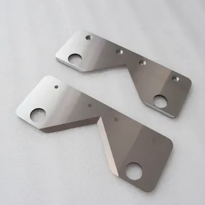 Tungsten Carbide Knives Double Edge 3 Hole Razor Slitter Blade For Film Kraft Paper Tape Packaging Machine