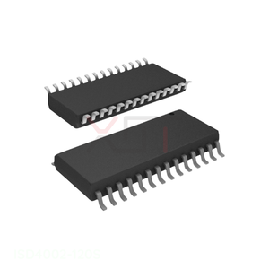 IC VOICE REC/PLAY 2MIN 28 SOlC Beli komponen elektronik Online Tersedia antarmuka 28 SOlC (lebar 0.295 inci 7.50mm) ISD4002-120S - Product Image 1