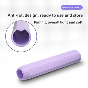 Funda de Silicona Suave para <span class=keywords><strong>Apple</strong></span> Pencil 2.ª Generación Pro USB-C, Ultrafina, Ligera, Lavable, Cómoda para Escribir, Antideslizante - Product Image 3