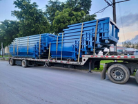 Solution d'élimination des déchets industriels de qualité usine 30M3 Roll off Dumpster Container Machines de traitement des déchets efficaces