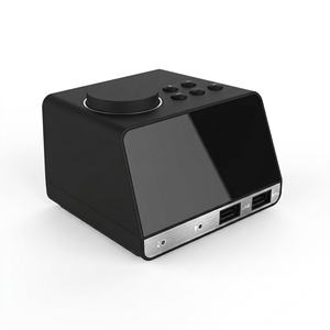 Multifunctional BT Alarm <b>Clock</b> Digital Desk <b>Clock</b> With Dual USB Charging Port FM Radio Temperature Display For Hotel Bedroom - Product Image 3