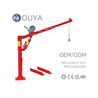 Grue d'atelier hydraulique pliable 1000 LBS, élévateur de moteur mobile, OEM ODM, en acier, pour atelier, garage, réparation automobile, certifiée CE