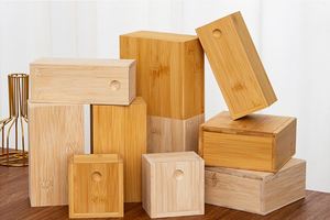 Đồng Bằng Gỗ Thông Hộp Quà Tặng Hộp Gỗ Tự Nhiên - Product Image 6