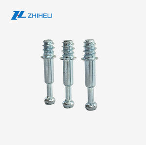 3 в 1, комплект соединительных разъемов для мебели, 15 мм, стальной эксцентричный, высококачественный 33 мм встроенный стержень для деревянной мебели - Product Image 5