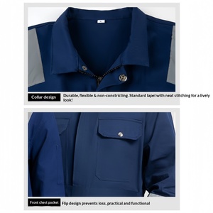 Vêtements <span class=keywords><strong>de</strong></span> <span class=keywords><strong>pluie</strong></span> en polyester ignifuge, antistatique et <span class=keywords><strong>anti</strong></span>-chimique, niveau <span class=keywords><strong>de</strong></span> protection D, uniforme pour l'industrie pétrolière - Product Image 4