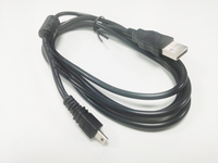 Cable de Datos USB para Cámara UC-E6 de 8 Pines y 1.5M para Sony Nikon Coolpix, Cable de Carga de Datos para Olympus Pentaxist FinePix