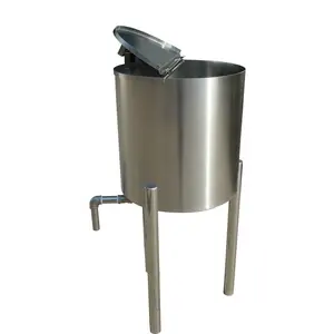 Custom sheet metal fabrication mixing tank stainless steel vertical storage tank with upper cover