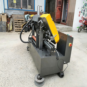 Vertical Metal Band Saw with <b>Large</b> Cutting Stroke, Adjustable Blade Speed and Sturdy <b>Frame</b> for Thick Metal Plate Sawing - Product Image 5
