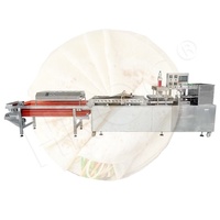 Machine automatique HNOC pour la fabrication de tortillas de farine, four de cuisson et machine de refroidissement pour crêpes, chapatis, rotis et tortillas