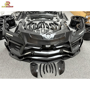 Kit carrosserie complet en fibre de carbone pour <span class=keywords><strong>Lambo</strong></span> URUS, dernière génération Mansori Gen 3, avec roues, pare-chocs, capot, ailes, échappement - Product Image 3