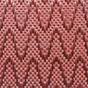 Tissu en fibre de carbone rouge galvanisé par réflexion - Product Image 1