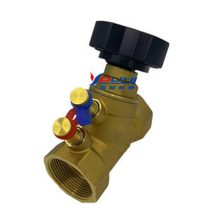 מפרט מלא נעילה דיגיטלית זרימת פליז בקרת זרימת שסתום איזון סטטי DN15-DN50 ויסות כוח ידנית עבור מים מים מים - Product Image 1