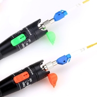 Vente chaude 10MW compteur de puissance optique localisateur de défauts visuels stylo laser à fibre testeur de câble de Source de lumière rouge