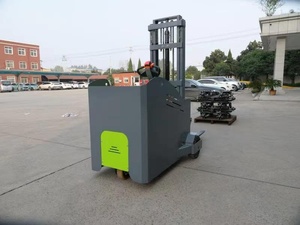 Transpalette électrique DGXP-10A à batterie plomb-acide, utilisation debout, mât à deux sections, pneus pleins, pour usage intérieur - Product Image 4