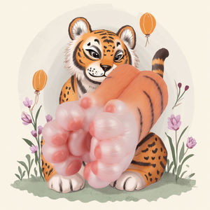 Geeba Innovatieve Tijger Paw <span class=keywords><strong>Pussy</strong></span> Mannelijke Masturbator Schattige Voeten Voor Penis Stroker Siliconen Zachte Vagina Buitenaardse Zak <span class=keywords><strong>Pussy</strong></span> Voor Mannen - Product Image 1