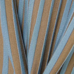 Maglieria personalizzata autunno inverno colletto a vita lunga elegante abito maglione da <span class=keywords><strong>donna</strong></span> a righe Casual lavorato a maglia - Product Image 4