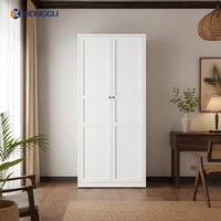 Armoire de rangement haute en métal avec placard supérieur pour appartement, chambre à coucher, mobilier d'intérieur et rangement domestique