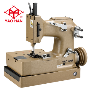 Máquina para fabricar bolsas de plástico de cama plana YAOHAN de alta velocidad 3000 RPM con lubricación automática para bolsas de plástico de arroz y alimento. - Product Image 2
