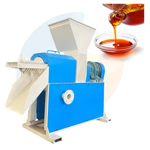 Factory Price Automatic Oil Press Palm Fruit Oil Pressing Machine In Exhibition