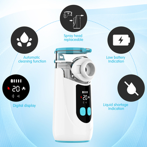Mais novo estilo Power Display Medical-Grade Tosse Asma Líquido Escassez Indicação Display Timer Mesh Nebulizer - Product Image 4