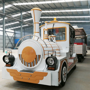 Atracción de feria de calidad personalizada para parques de atracciones, equipo de paseo turístico, tren sin rieles en venta - Product Image 6