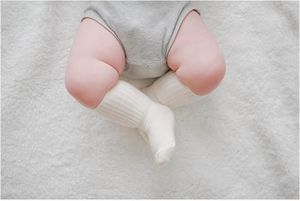 Chaussettes lavables de bébé de <span class=keywords><strong>laine</strong></span> mérinos, confortables et respirables - Product Image 4