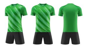 Maillots de football personnalisés pour hommes, impression par sublimation, haute qualité, design court et tendance, 100 % polyester respirant et à séchage rapide - Product Image 6