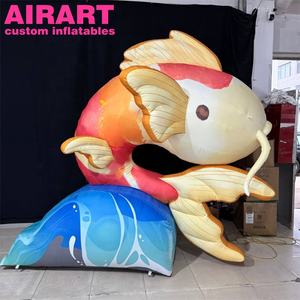 High-Quality Inflatable Koi <strong>Fish</strong> for 2026 Chinese New Year Decorations, Koi <strong>Fish</strong>, <strong>Fish</strong> Mascot <strong>Costume</strong> - Product Image 1