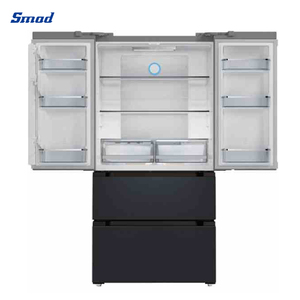 Home Stainless Steel No Frost Electronic French Door <b>Refrigerator</b> Side by Side <b>Refrigerator</b> With Water Dispenser - Product Image 5