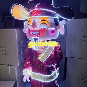 Costume da spettacolo luminoso di dio ricchezza per il palcoscenico aperture di nuovi negozi per feste di Capodanno - Product Image 3