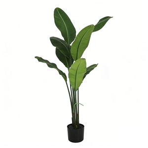 Plante artificielle oiseau de <span class=keywords><strong>paradis</strong></span>, grand arbre tropical, arbre artificiel réaliste, bonsaï, verdure, arbre artificiel pour décoration intérieure - Product Image 3
