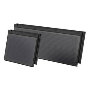 Casa Roof Solar Energy System 95W Mono Perc Solar Shingle Roof Tiles para Estufa Fotovoltaica BIPV Painéis Solares - Product Image 1