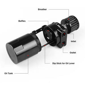 Filtre à air en acier inoxydable à deux trous en alliage d'aluminium exclusif pour la modification automobile - Product Image 3