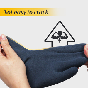 قفازات أمان XINGYU XL من النايلون 15 جم من اللاتكس مطلية بالكامل بالرمال ومقاومة للماء مقاس XL من النايلون القطني محبوك والعمل من النايلون - Product Image 6